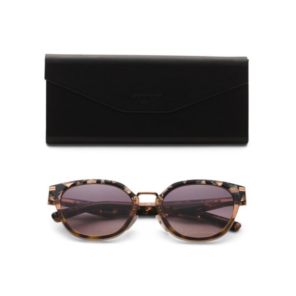 TUMI Rose Round Sunglasses